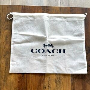 Coach New York dust bag